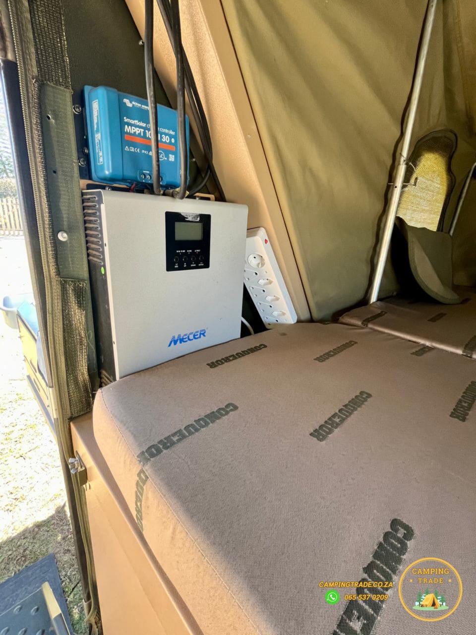 SOLD 2017 Conqueror Commander Classic Off Road Camping Trailer (CT 1174)