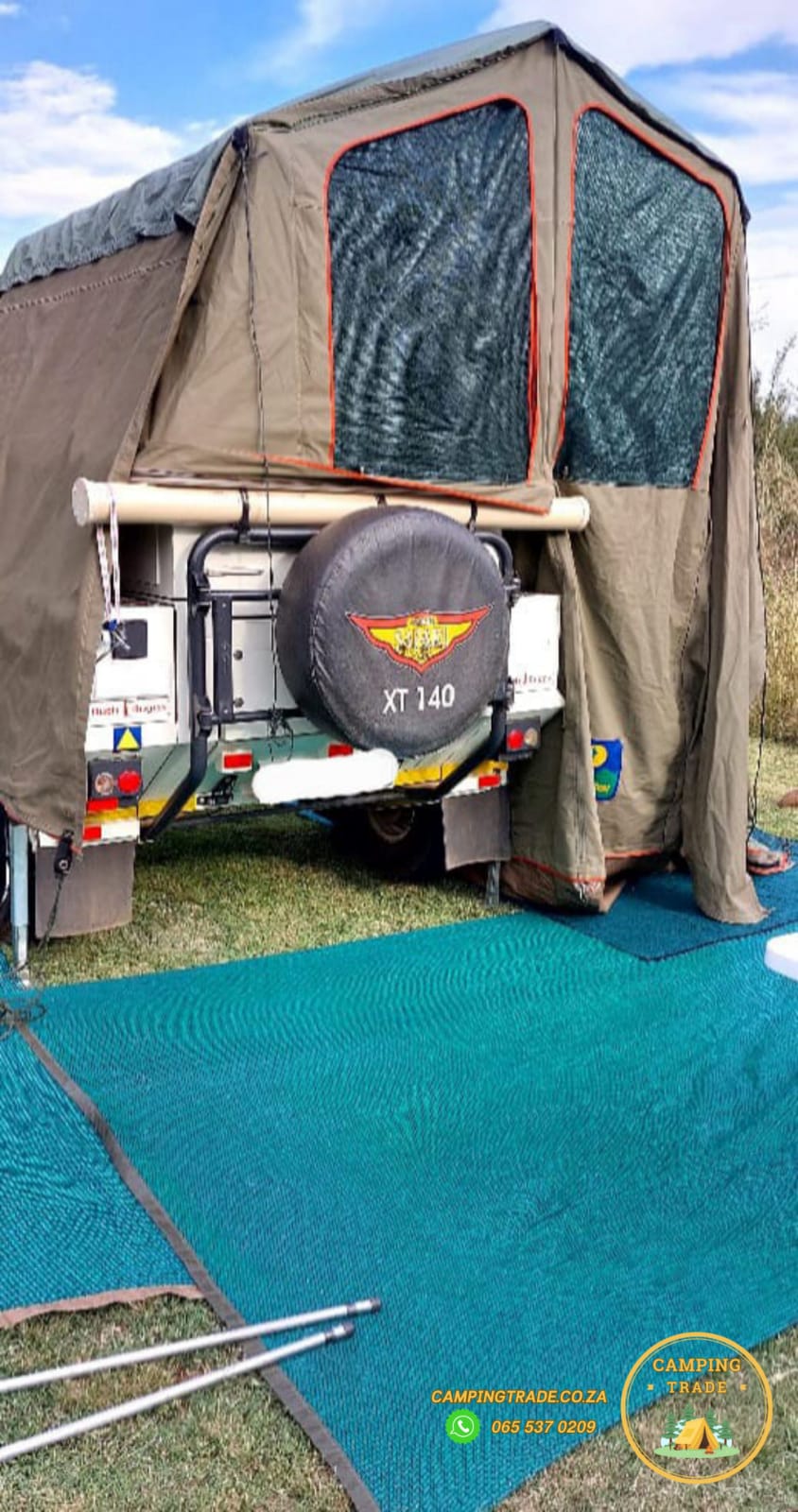 SOLD 2012 Jurgens XT 140 Camping Trailer (CT 1191)