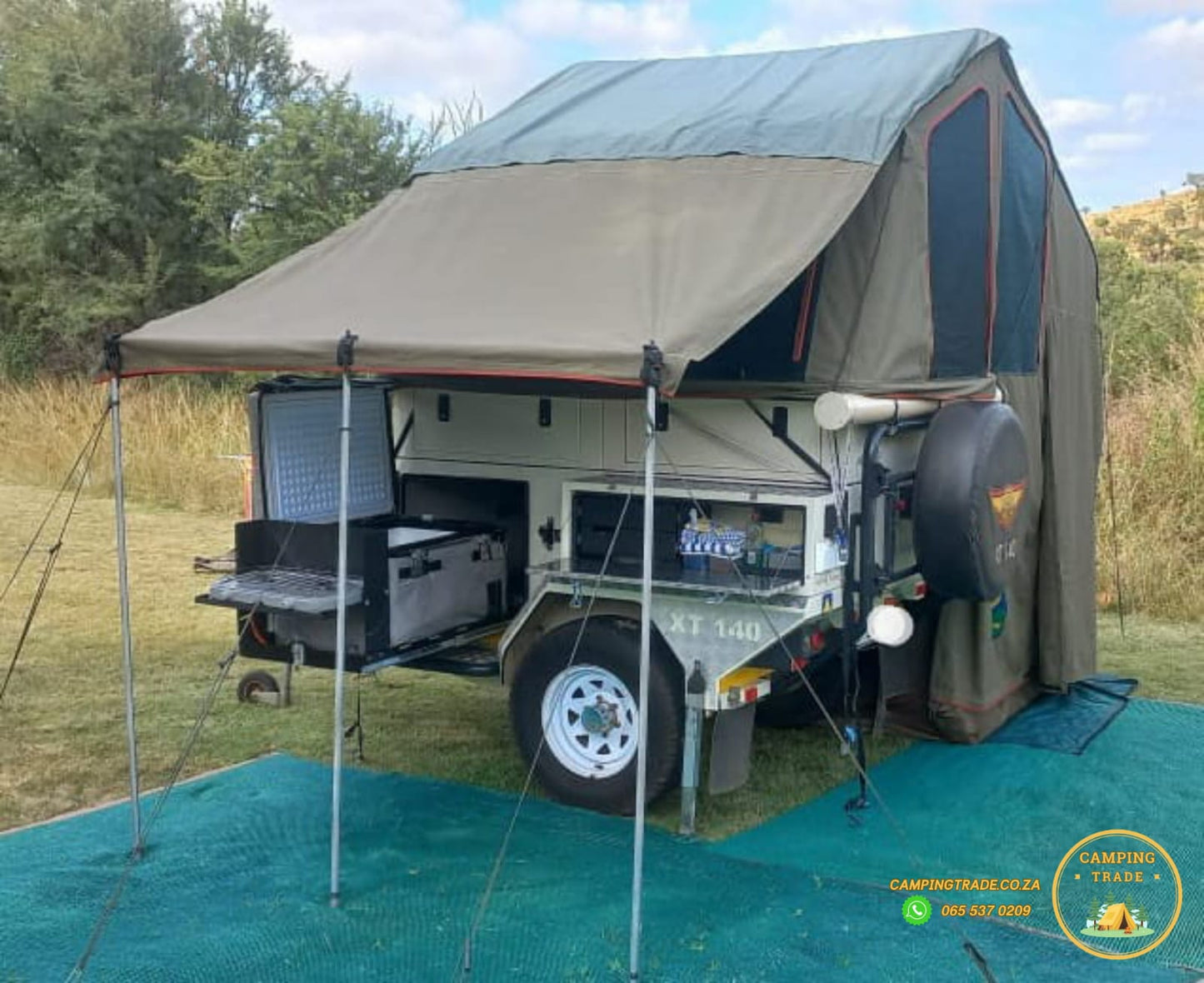 SOLD 2012 Jurgens XT 140 Camping Trailer (CT 1191)