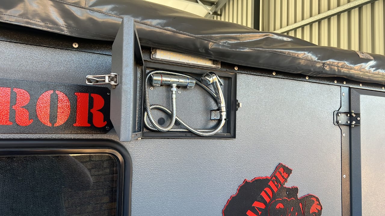 SOLD 2018 Conqueror Commander Platinum Edition Off Road Camping Trailer (CT 1309)