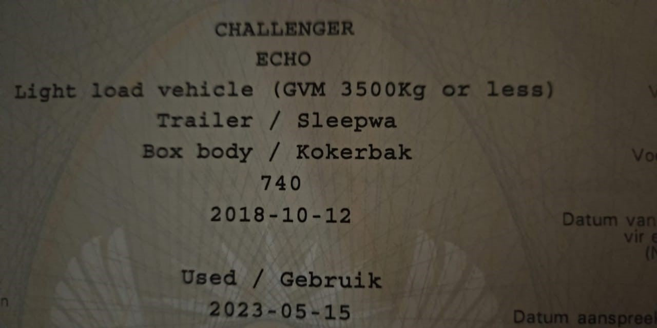 SOLD 2018 Challenger Echo Off Road Camping Trailer (CT 1469)